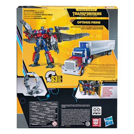 Transformers: Dark of the Moon Buzzworthy Bumblebee Studio Series Action Figure Optimus Prime 22 cm