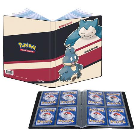 Ultra-Pro Klaser Portfolio 4-pocket - Snorlax & Munchlax