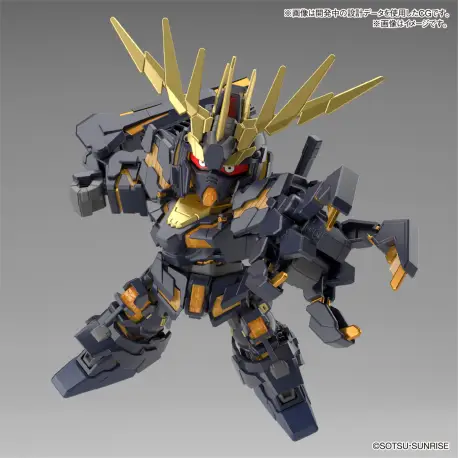 SD Gundam Cross Silhouette Unicorn Gundam 02 Banshee (Destroy Mode) (przedsprzedaż)