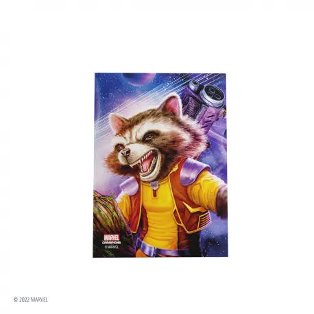 Gamegenic: Koszulki Marvel Champions Fine Art Rocket Raccoon (50+1)