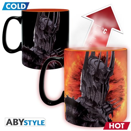 Kubek Termoaktwyny - The Lord of the Rings Sauron 460 ml