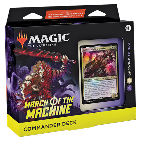Magic The Gathering March of the Machine Commander Deck Growing Threat (przedsprzedaż)
