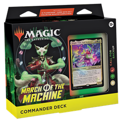Magic The Gathering March of the Machine Commander Deck Call for Backup (przedsprzedaż)