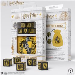 Kości RPG + Mieszek - Harry Potter Hufflepuff (przedsprzedaż)