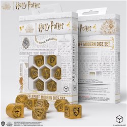 Kości RPG - Harry Potter Modern Hufflepuff - Żółty (przedsprzedaż)