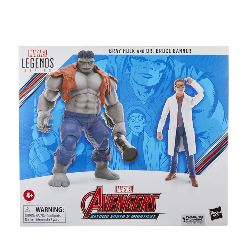 Marvel Legends Avengers Gray Hulk and Dr. Bruce Banner (przedsprzedaż)