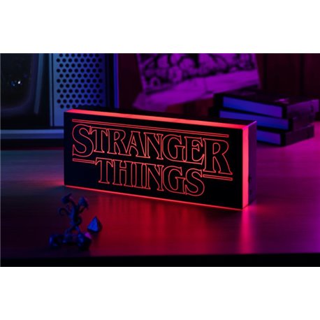 Lampka - Stranger things Logo