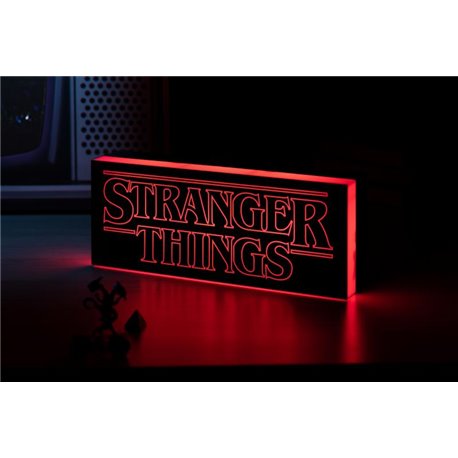 Lampka - Stranger things Logo