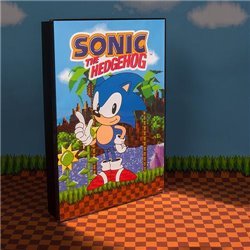 Lampka - Sonic The Hedgehog (plakat)