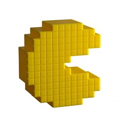 Lampka - Pac-Man z dzwiękiem (wysokość: 15 cm)