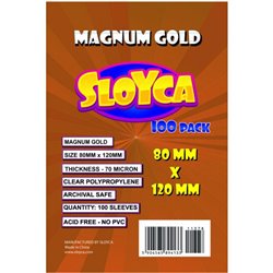 Koszulki na karty Sloyca Magnum Gold (80x120mm) 100