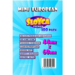 Koszulki na karty Sloyca Mini European Premium (44x68mm) 100