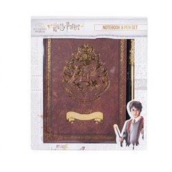 Notatnik z Długopisem - Harry Potter Herb puszka