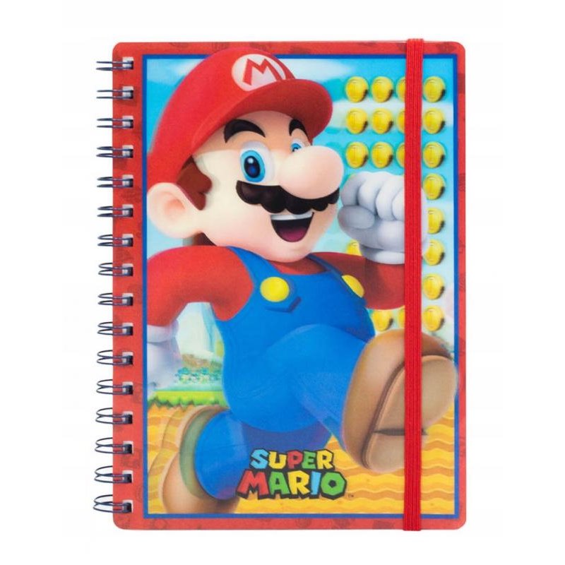 Notatnik 3D - Super Mario