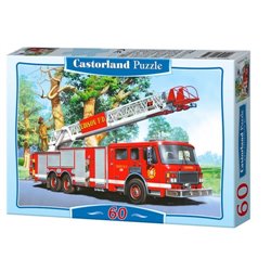 Puzzle 60 Wóz strażacki CASTOR
