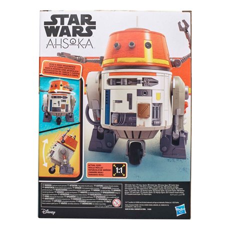 Star Wars: Ahsoka Electronic Figure Animatronic Chatter Back Chopper 19 cm (przedsprzedaż)