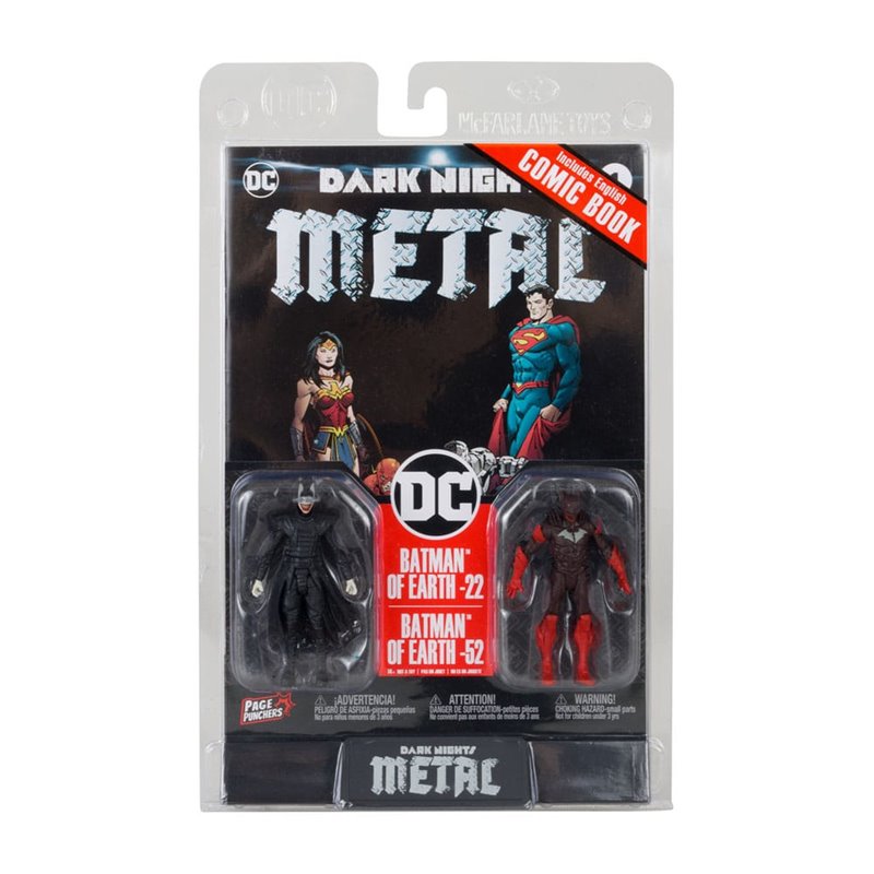 DC Direct Gaming Action Figures Batman Who Laughs & Red Death (Dark Nights Metal 1) 8 cm (przedsprzedaż)