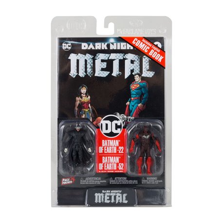 DC Direct Gaming Action Figures Batman Who Laughs & Red Death (Dark Nights Metal 1) 8 cm (przedsprzedaż)