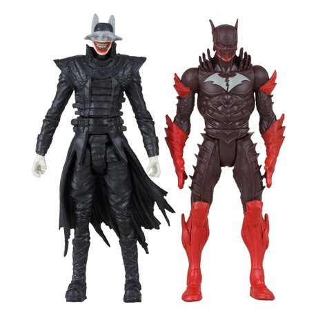 DC Direct Gaming Action Figures Batman Who Laughs & Red Death (Dark Nights Metal 1) 8 cm (przedsprzedaż)