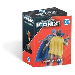 Dc Comics HeroClix Iconix: Batman and Robin (przedsprzedaż)