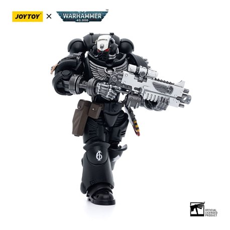 Warhammer 40k Figurka 1/18 Iron Hands Assault Intercessors Sergeant Bantus 12 cm (przedsprzedaż)