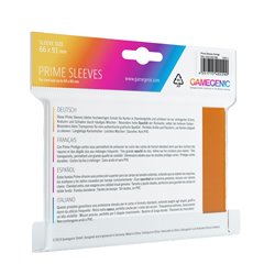 Gamegenic: Koszulki Prime CCG (66x91 mm) - Pomarańćzowy 100 szt