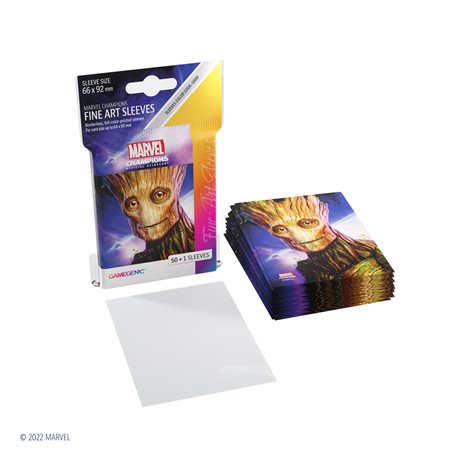 Gamegenic: Koszulki Marvel Champions Fine Art Groot (50+1)