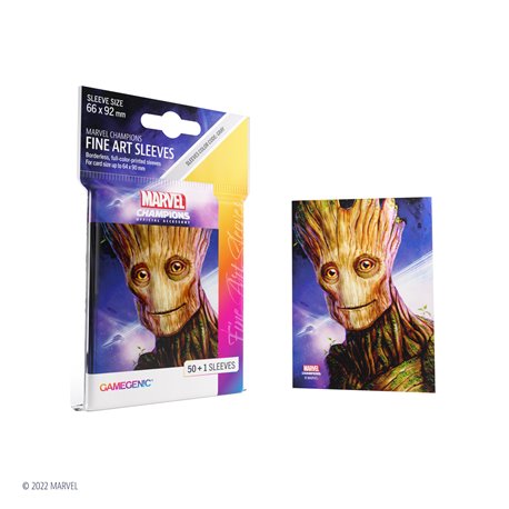 Gamegenic: Koszulki Marvel Champions Fine Art Groot (50+1)