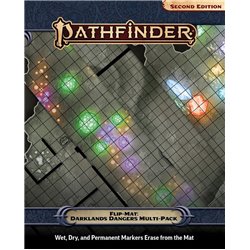 Pathfinder Flip-Mat: Darlands Dangers Multi-Pack (przedsprzedaż)
