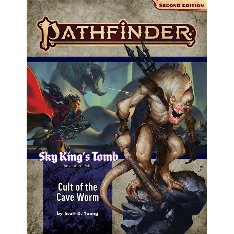 Pathfinder Adventure Path Cult of the Cave Worm (Sky King's Tomb 2 of 3) (przedsprzedaż)