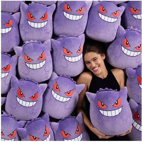 Squishmallows Pokemon Gengar 25cm