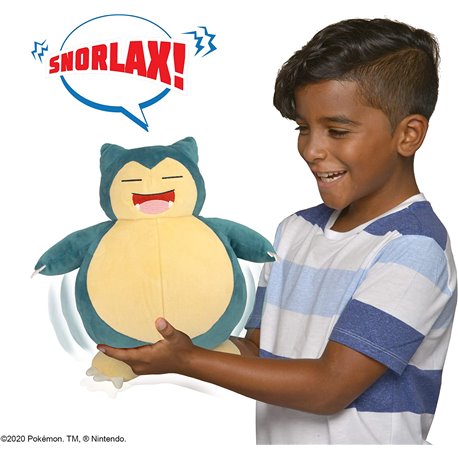 Pokemon Pluszak Snorlax Snooze Action