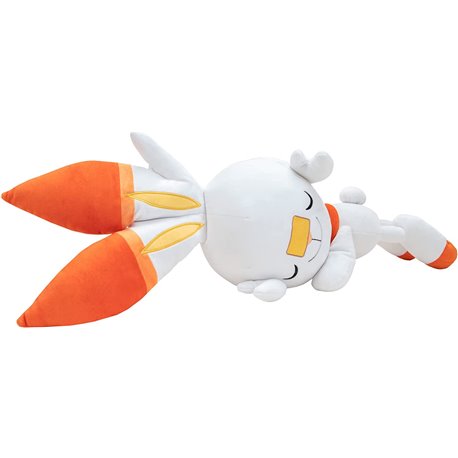 Pokemon Pluszak Spiący Scorbunny 45cm