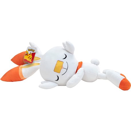 Pokemon Pluszak Spiący Scorbunny 45cm