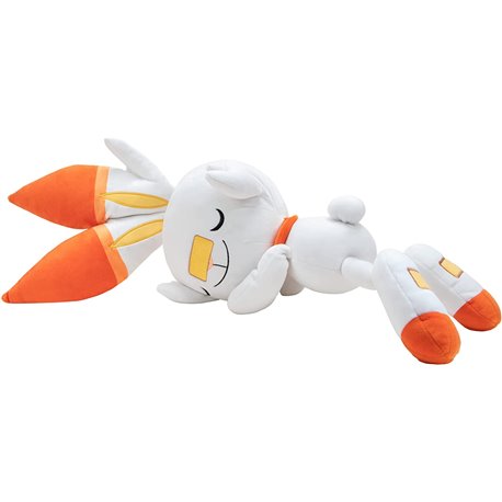 Pokemon Pluszak Spiący Scorbunny 45cm