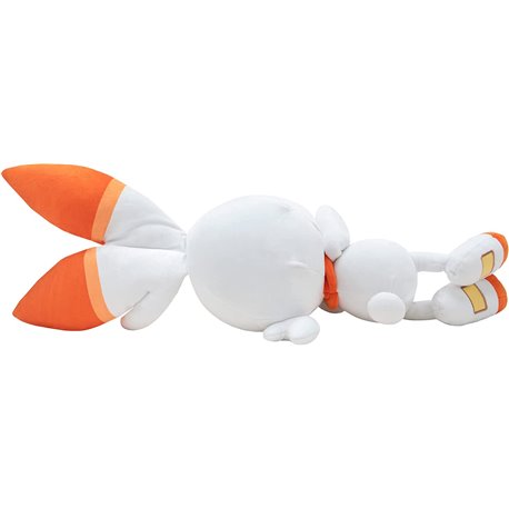 Pokemon Pluszak Spiący Scorbunny 45cm