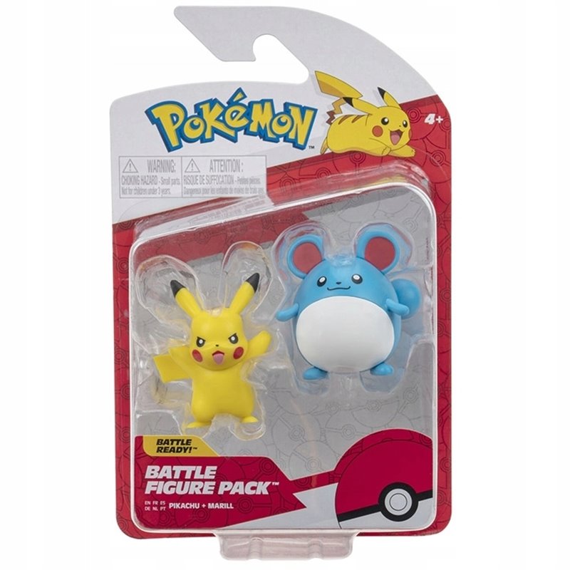 Pokemon Battle Figure Pack Pikachu, Marill