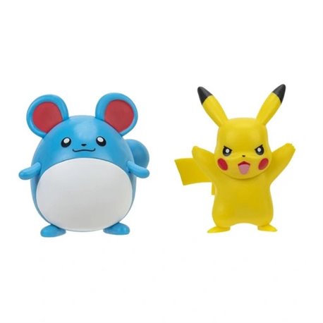 Pokemon Battle Figure Pack Pikachu, Marill