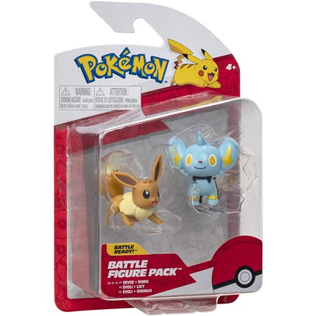 Pokemon Battle Figure Pack Eevee, Shinx