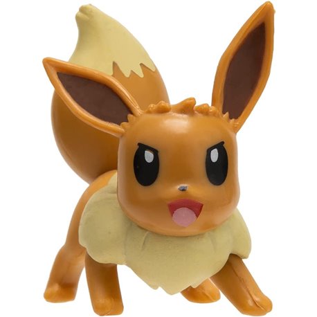 Pokemon Battle Figure Set 8-Pack Raichu, Pikachu, Mimikyu, Togepi, Eevee, Hawlucha, Growlithe, Appletun