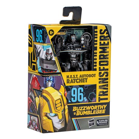 Transformers: Dark of the Moon Buzzworthy Bumblebee Studio Series Action Figure N.E.S.T. Autobot Ratchet 11 cm