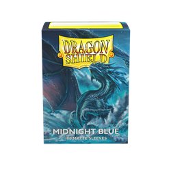Dragon Shield - Matte Sleeves - Midnight Blue (100szt.)