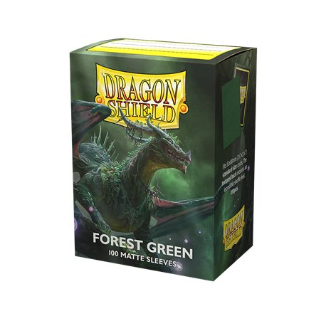 Dragon Shield - Matte Sleeves - Forest Green (100szt.)