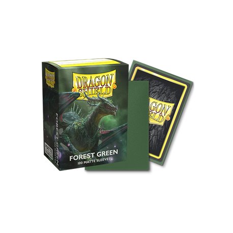 Dragon Shield - Matte Sleeves - Forest Green (100szt.)