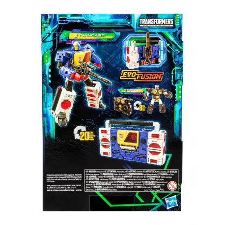 Transformers Legacy Evolution Twincast and Autobot Rewind