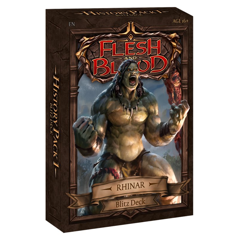 Flesh & Blood TCG: History Pack 1 - Rhinar Deck