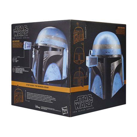 Star Wars: The Mandalorian Black Series Electronic Helmet Axe Woves (przedsprzedaż)