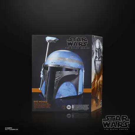 Star Wars: The Mandalorian Black Series Electronic Helmet Axe Woves (przedsprzedaż)