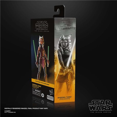 Star Wars: The Clone Wars Black Series Action Figure Ahsoka Tano (Padawan) 15 cm (przedsprzedaż)