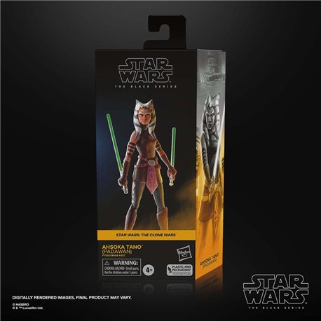 Star Wars: The Clone Wars Black Series Action Figure Ahsoka Tano (Padawan) 15 cm (przedsprzedaż)